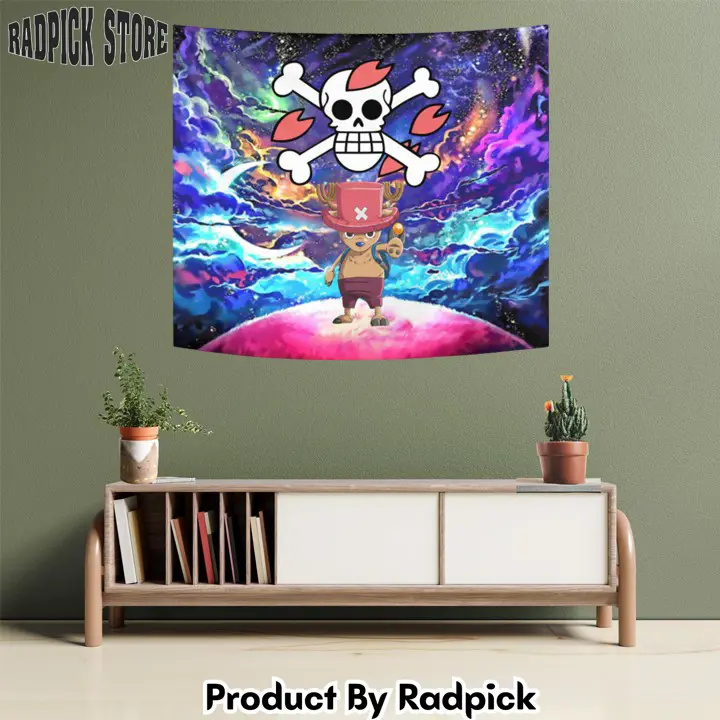 Tony tony chopper tapestry custom galaxy anime wall decor  rp5946694